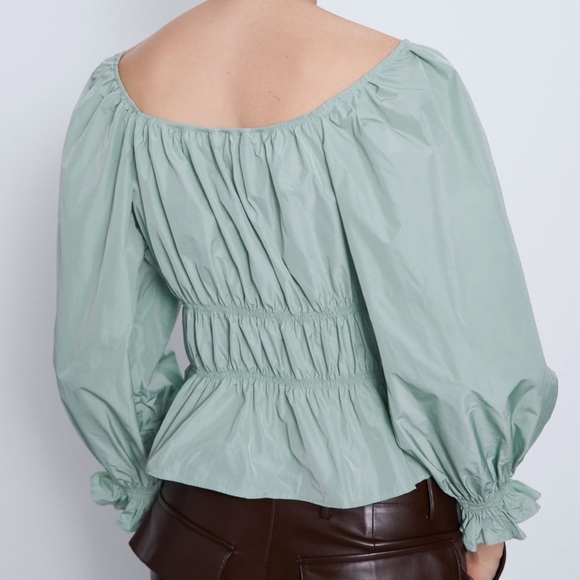 NEW ZARA STRETCH TOP - Picture 2 of 6